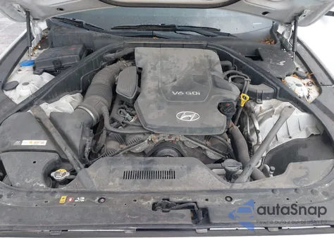 2015 Hyundai Genesis 3.8 from USA, damaged, VIN KMHGN4JE3FU050003